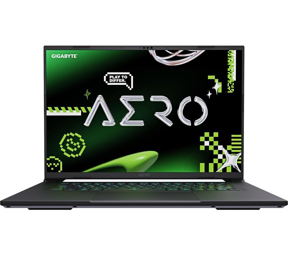 GIGABYTE AERO X16 16" Gaming Laptop - AMD Ryzen AI 7, RTX 5060, 16GB RAM, 1 TB SSD image number 2 of 8