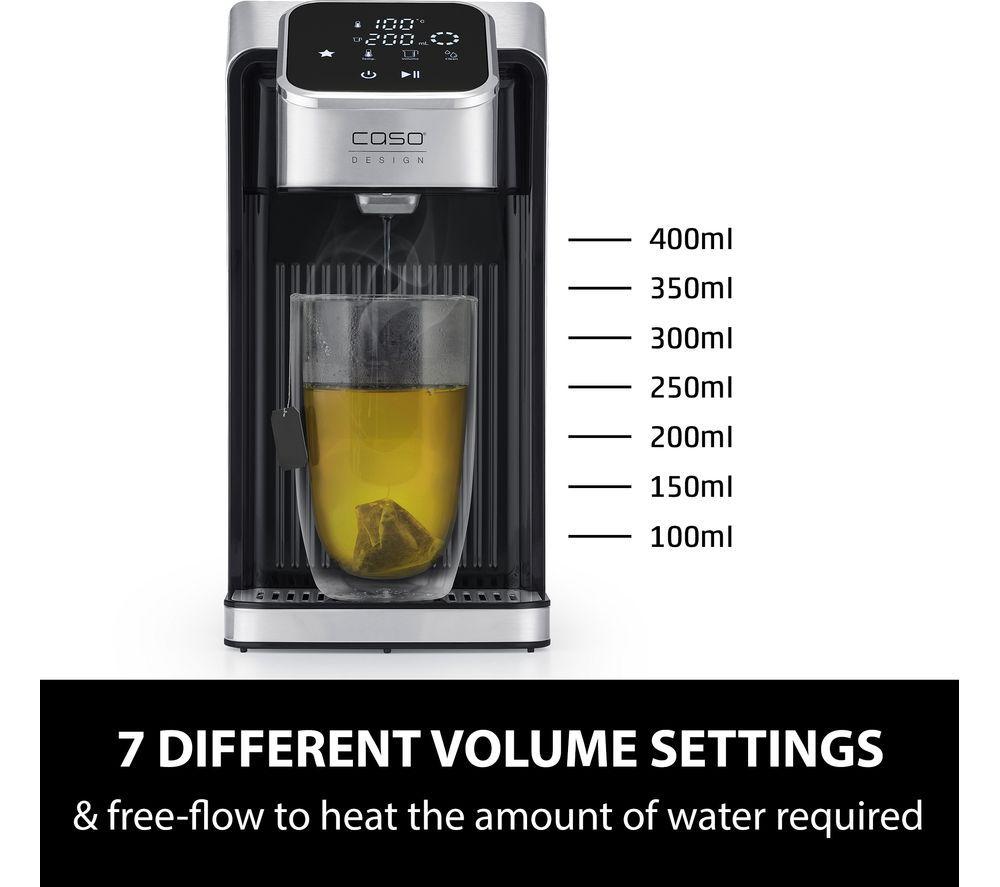CASO HW 770 Turbo Hot Water Dispenser - Black & Stainless Steel image number 4 of 9