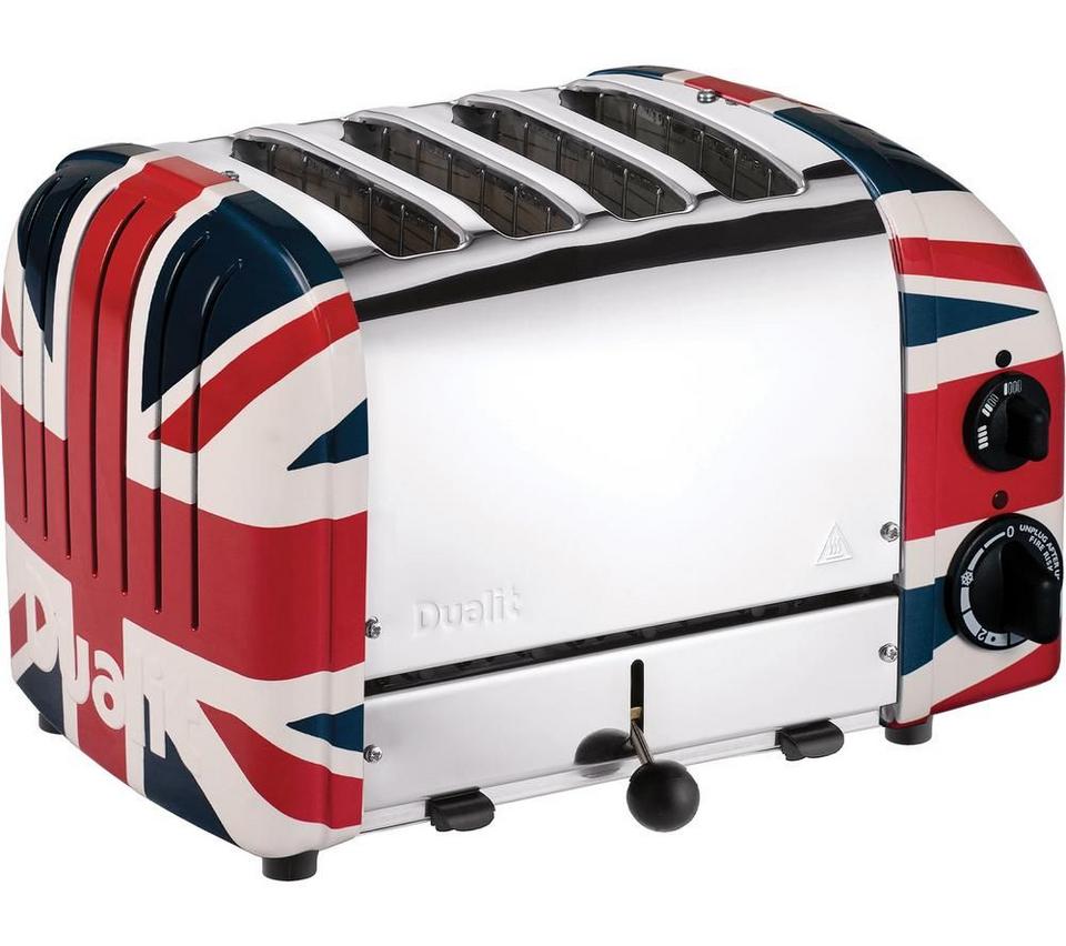 DUALIT 40555 4-Slice Toaster - Multicolour