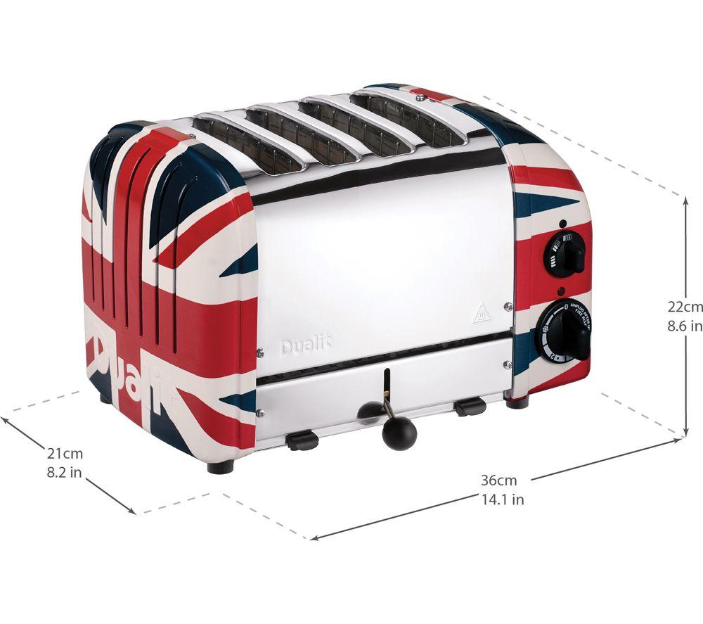 DUALIT 40555 4-Slice Toaster - Multicolour image number 4 of 8