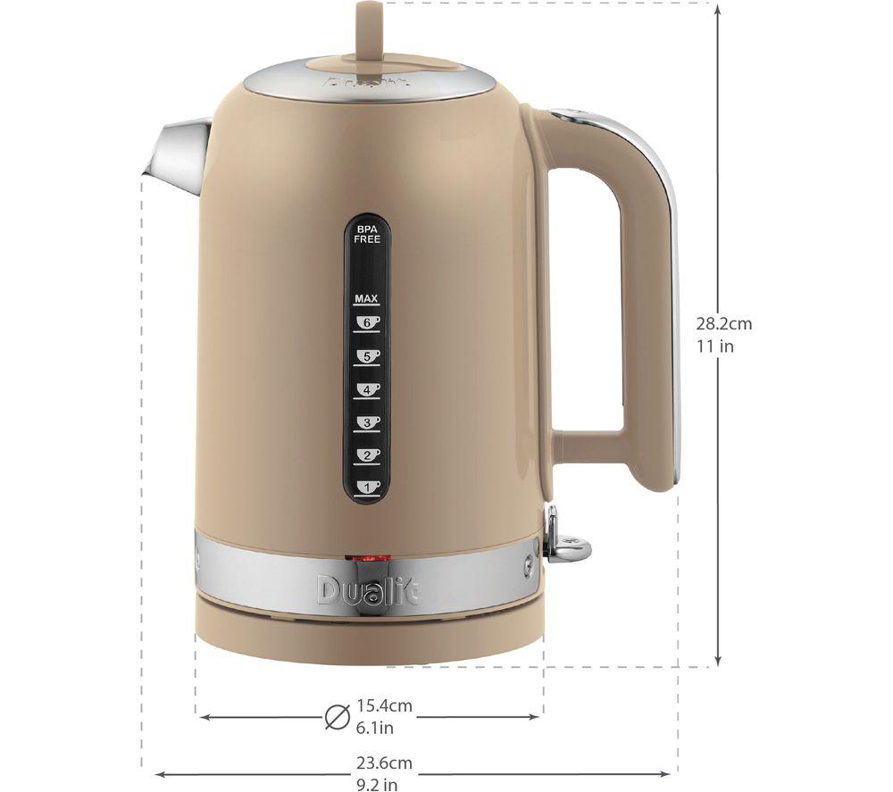 DUALIT Classic 72789 Jug Kettle - Sandstone image number 8 of 10