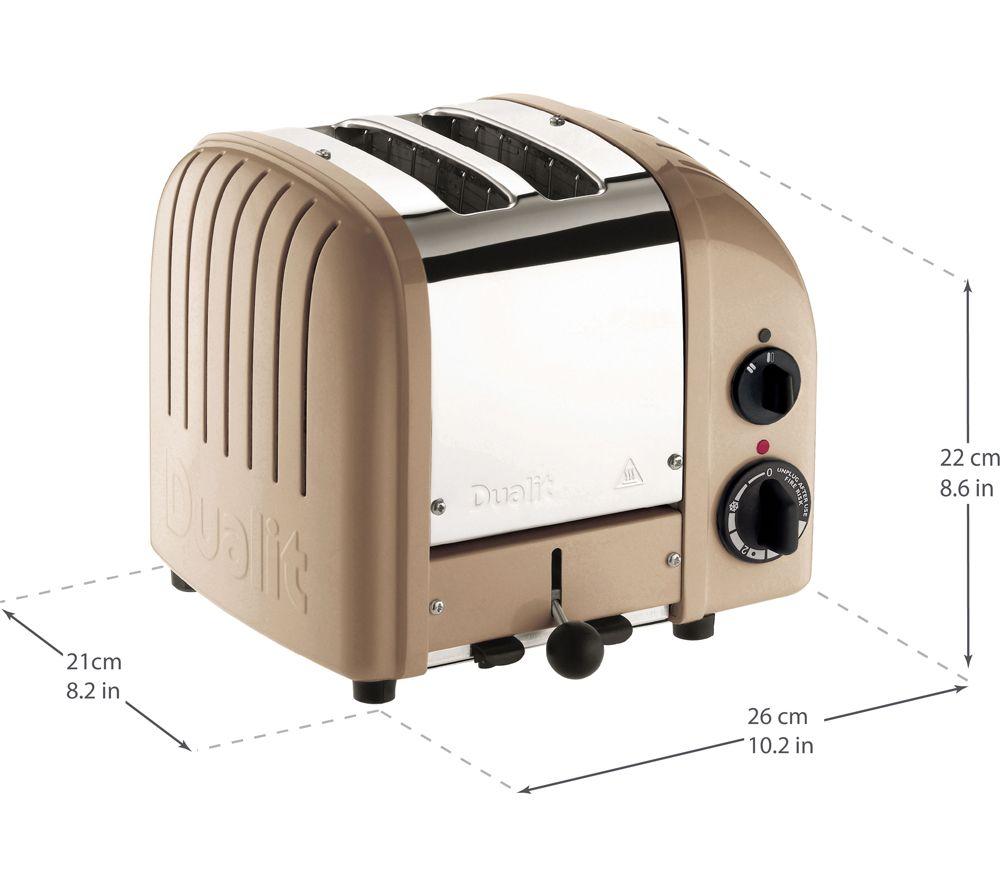 DUALIT 20462 2-Slice Toaster - Sandstone image number 9 of 9