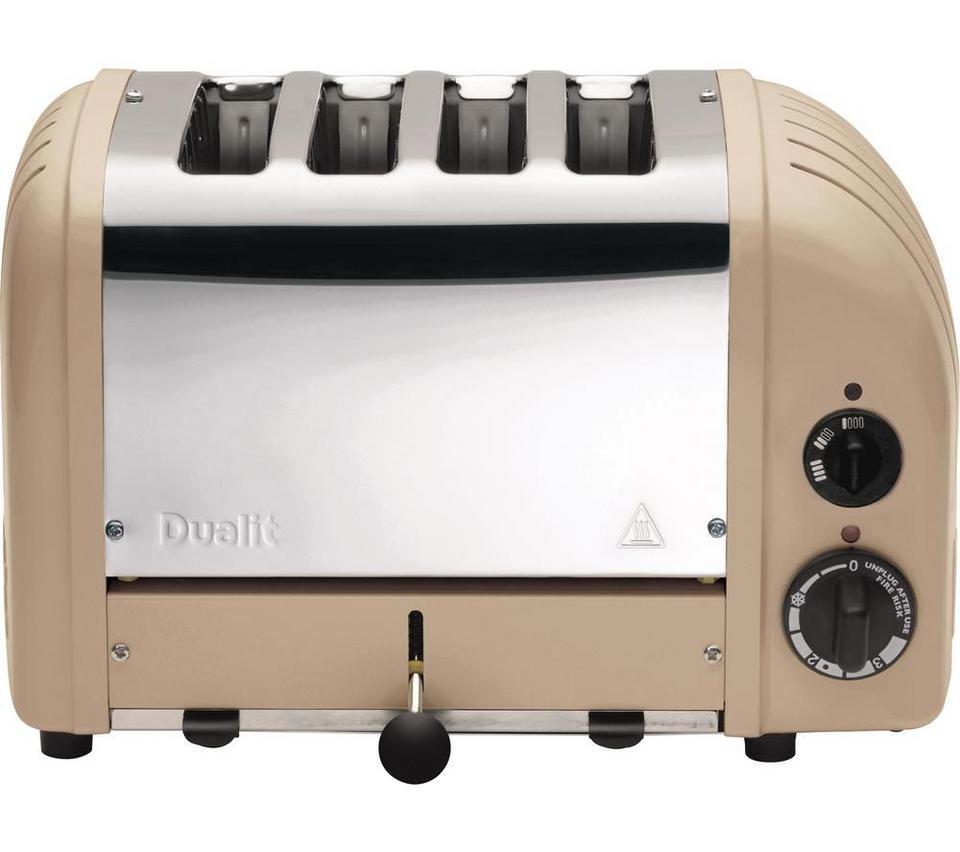 DUALIT 40579 4-Slice Toaster - Sandstone