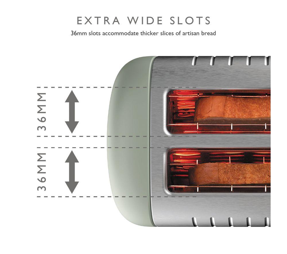 DUALIT Lite 26216 2-Slice Toaster - Sage image number 4 of 9