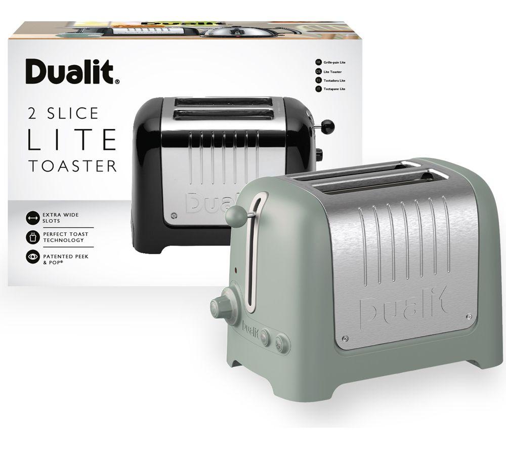DUALIT Lite 26216 2-Slice Toaster - Sage image number 9 of 9