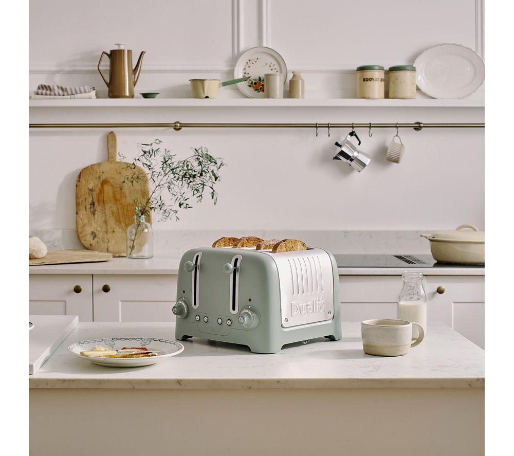 DUALIT Lite 46220 4-Slice Toaster - Sage image number 5 of 10