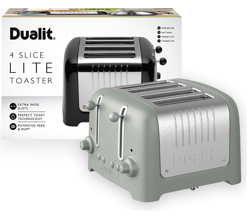 DUALIT Lite 46220 4-Slice Toaster - Sage image number 10 of 10