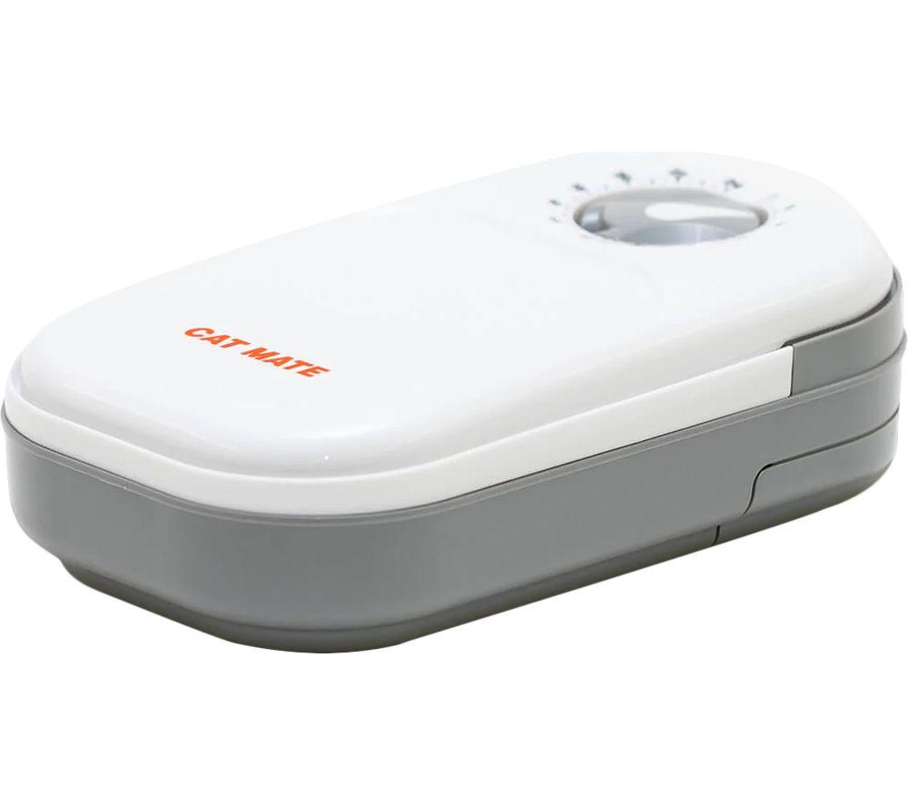 CLOSER PETS Cat Mate One-Meal C100 Automatic Pet Feeder - White image number 2 of 4