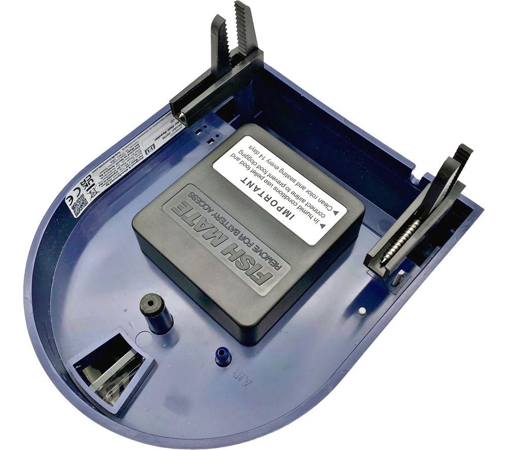 CLOSER PET Fish Mate 14-Feed Automatic Aquarium Fish Feeder - Blue image number 2 of 4
