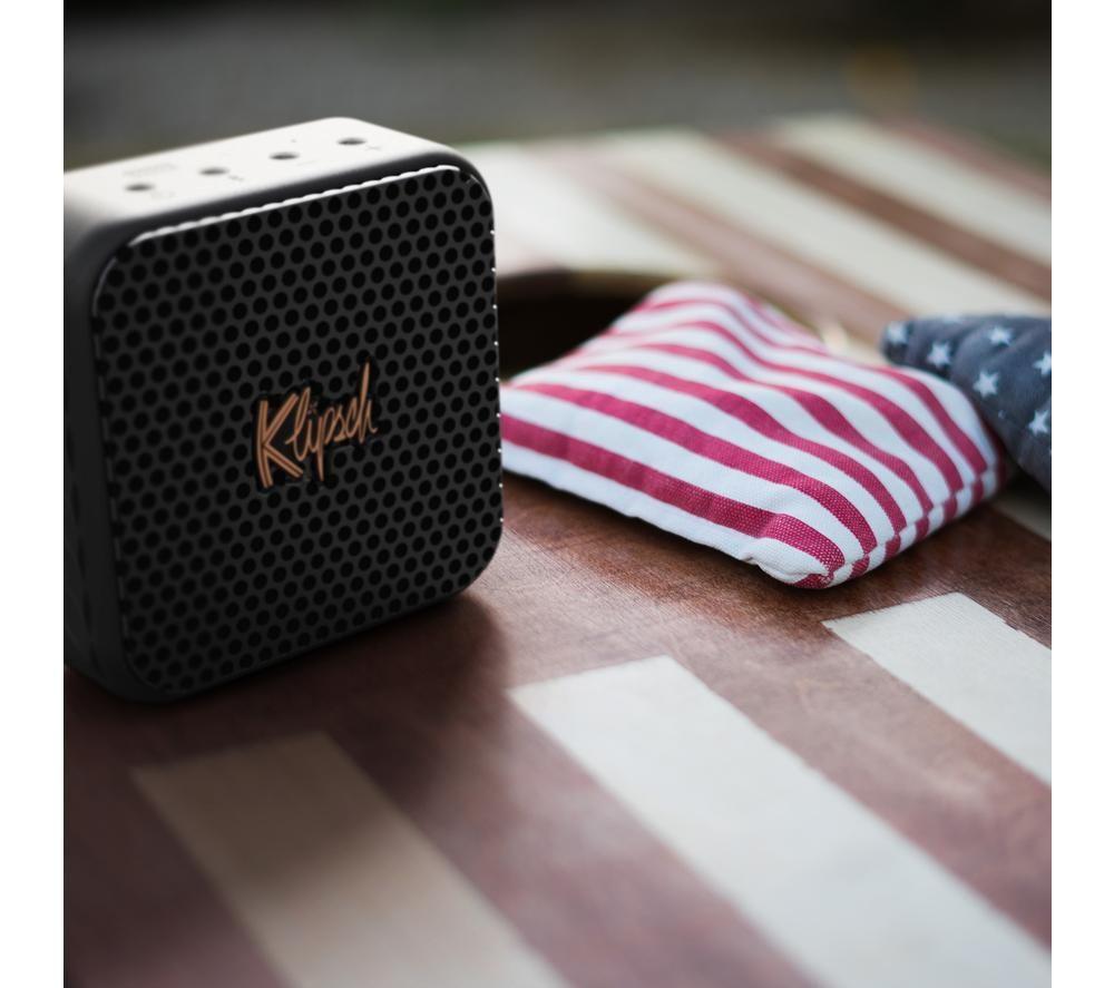 KLIPSCH Austin Portable Bluetooth Speaker - Black image number 4 of 15