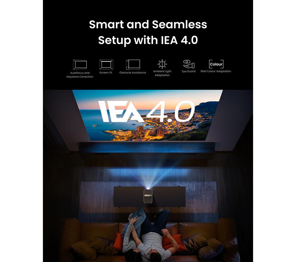 ANKER Nebula Cosmos Smart Laser 4K Ultra HD Home Cinema Projector with Google TV image number 7 of 8