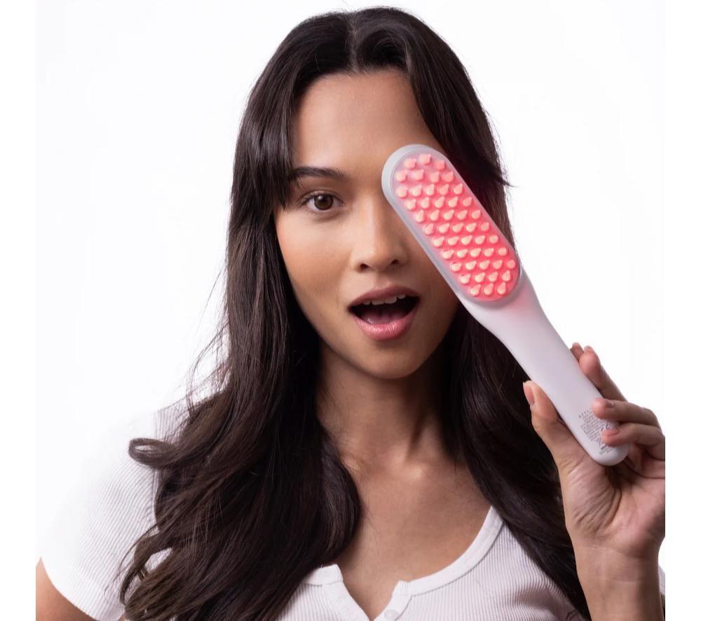 STYLPRO Root Renew Red Light Therapy Hairbrush - White image number 5 of 8