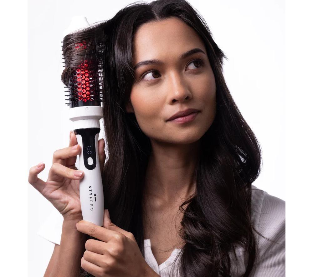 STYLPRO HH01A Infrared Thermal Hairbrush - White image number 3 of 6