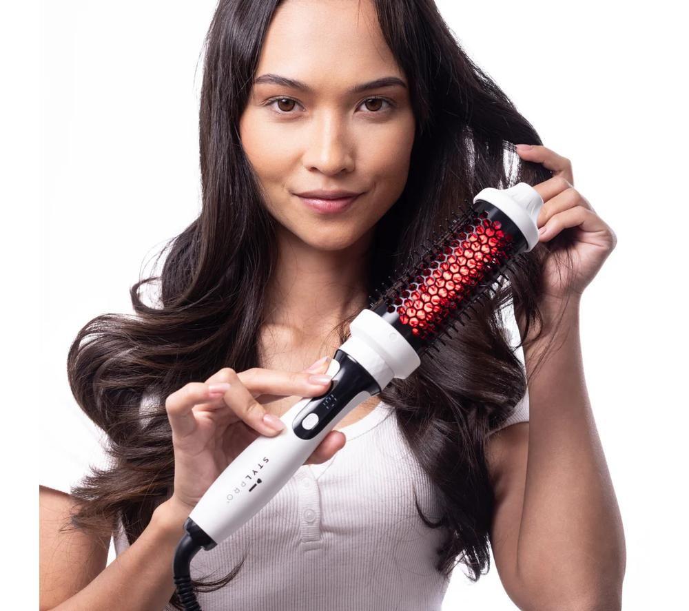 STYLPRO HH01A Infrared Thermal Hairbrush - White image number 4 of 6