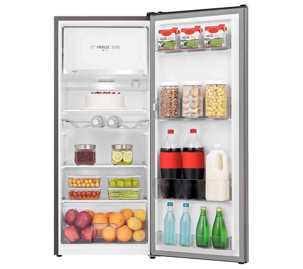 HISENSE RR220D4BDE Tall Fridge - Silver image number 2 of 10
