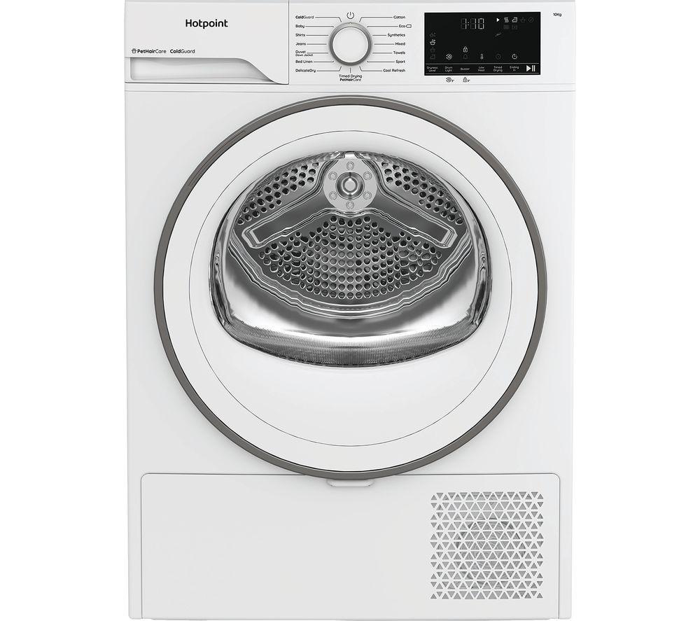 HOTPOINT C HD 103M WW UK 10 kg Heat Pump Tumble Dryer - White, White