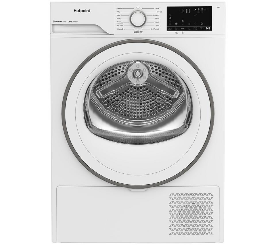 HOTPOINT PetHairCare C HD 103M WW UK 10 kg Heat Pump Tumble Dryer - White