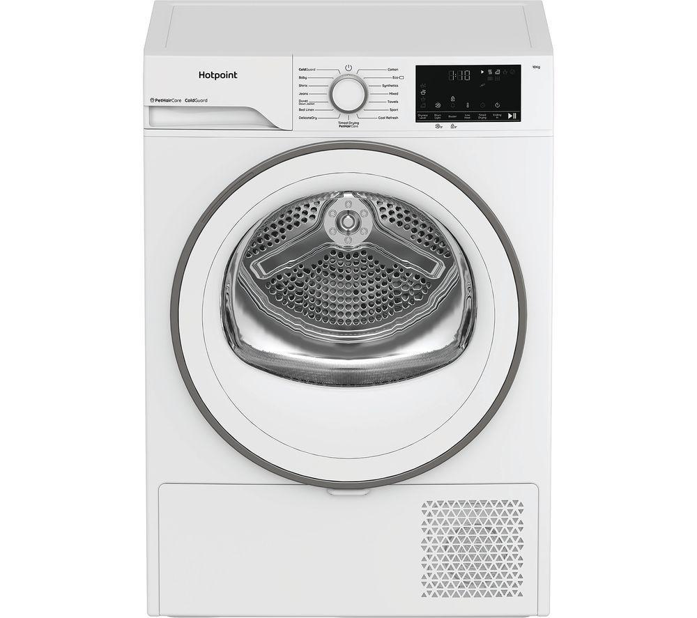 HOTPOINT PetHairCare C HD 103M WW UK 10 kg Heat Pump Tumble Dryer - White image number 10 of 14
