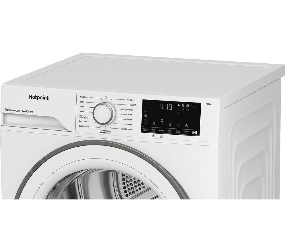 HOTPOINT PetHairCare C HD 103M WW UK 10 kg Heat Pump Tumble Dryer - White image number 11 of 14