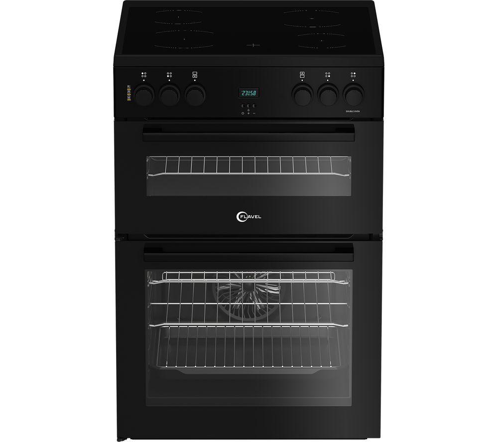 FLAVEL MF82CDK 60 cm Electric Ceramic Cooker – Black, Black