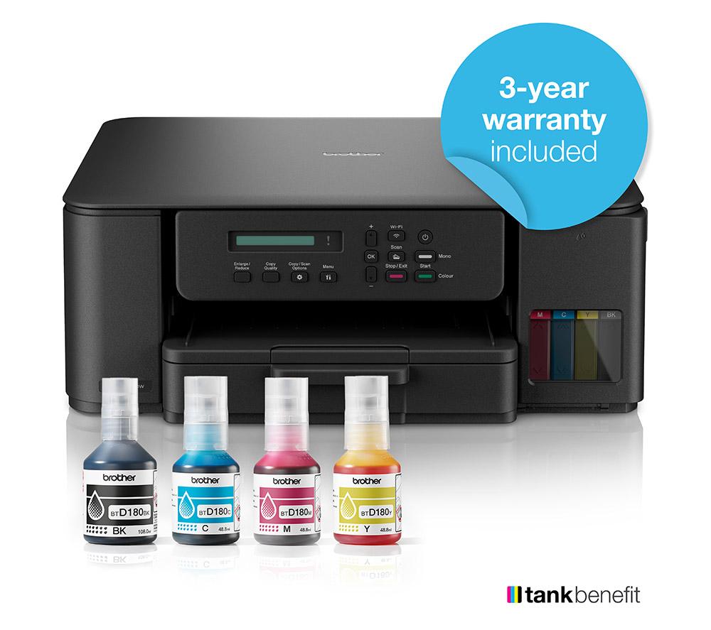 BROTHER DCP-T580DW All-in-One Wireless Inkjet Printer image number 3 of 10
