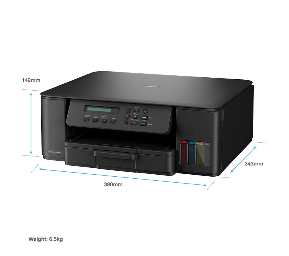 BROTHER DCP-T580DW All-in-One Wireless Inkjet Printer image number 4 of 10