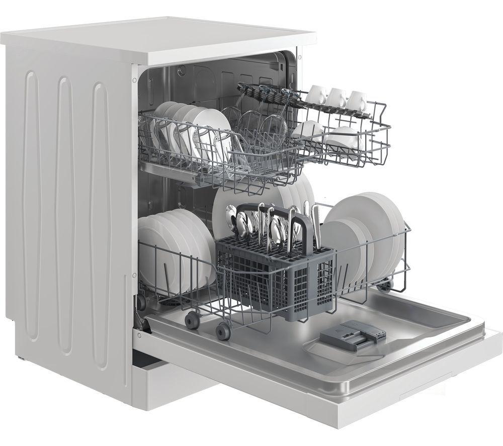 INDESIT Push&Go IN2FE13DT9WUK Full-size Dishwasher - White image number 2 of 4