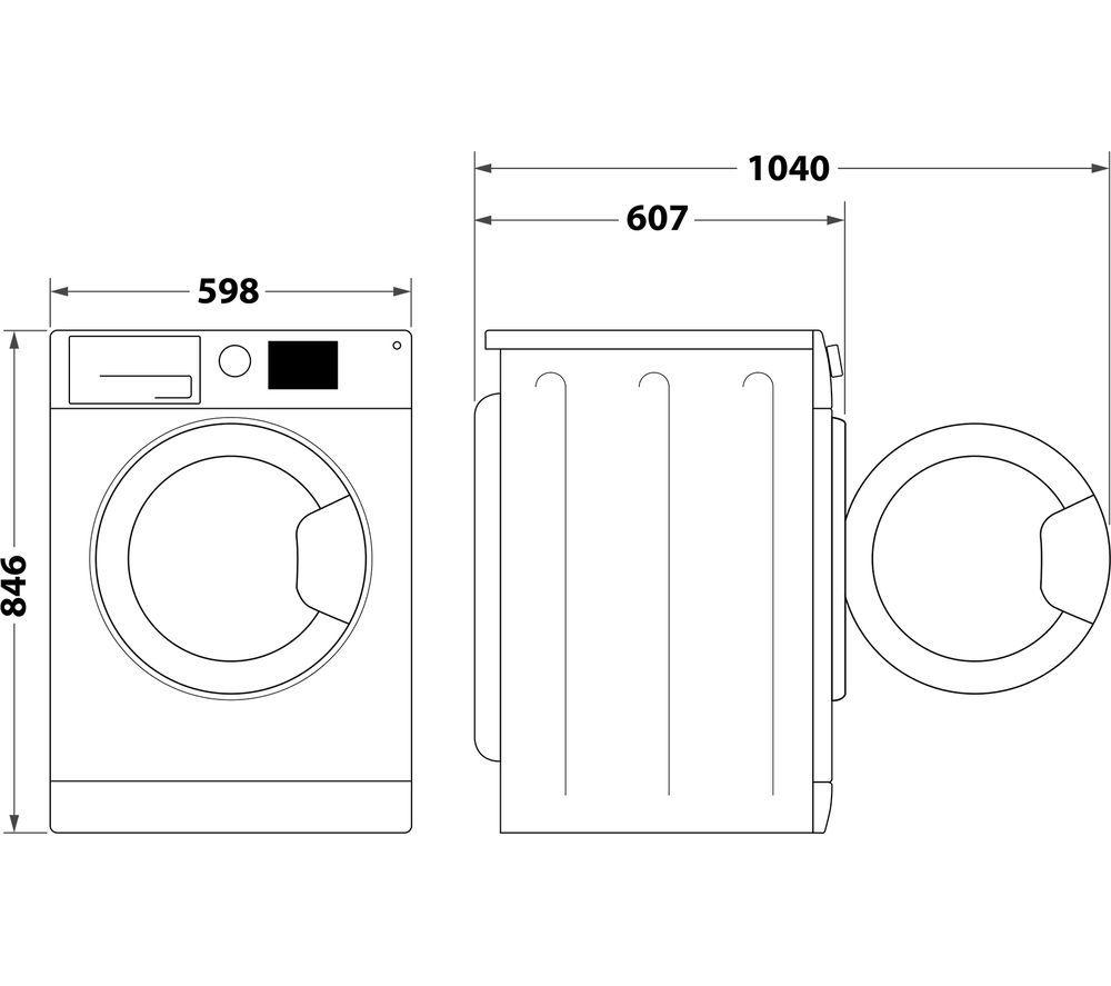 HOTPOINT PetHairCare C HD 93M BB UK 9 kg Heat Pump Tumble Dryer - Black image number 13 of 15