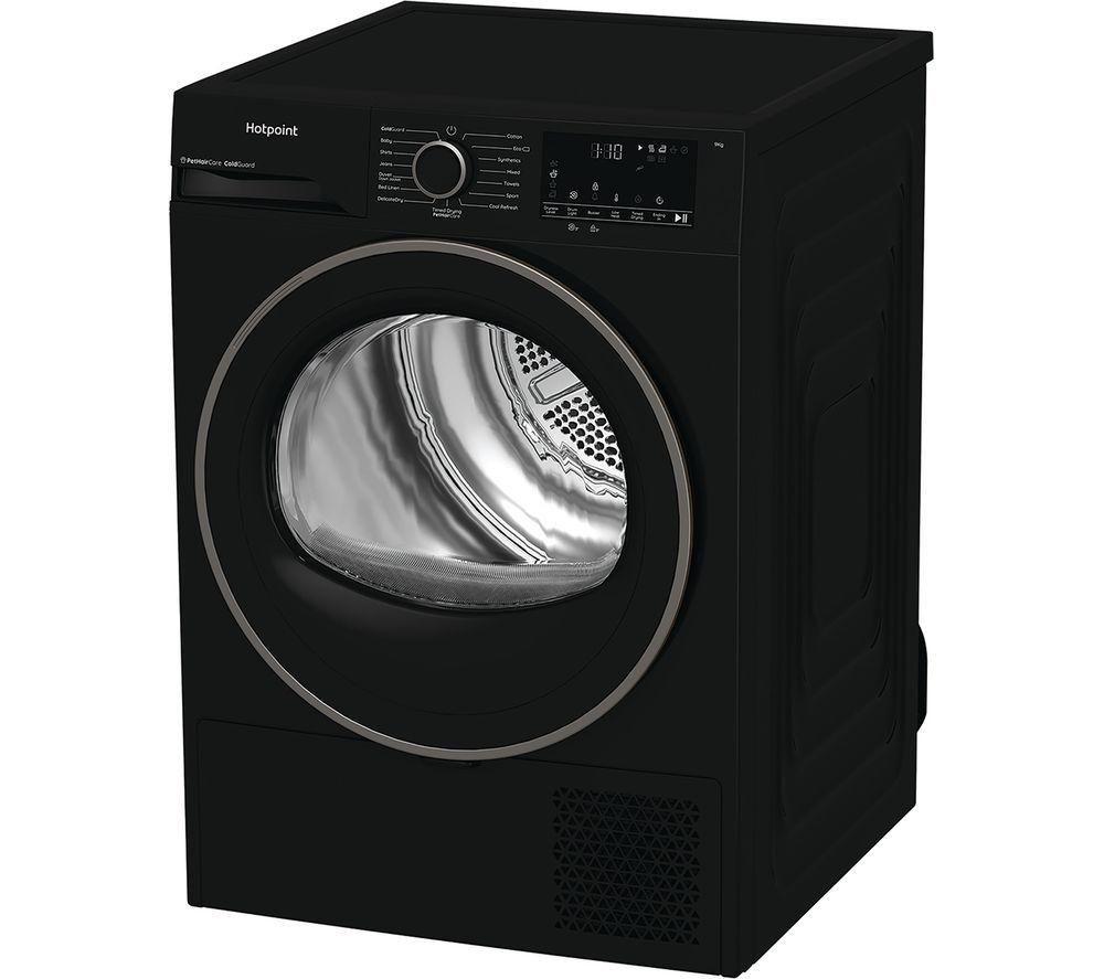 HOTPOINT PetHairCare C HD 93M BB UK 9 kg Heat Pump Tumble Dryer - Black image number 15 of 15