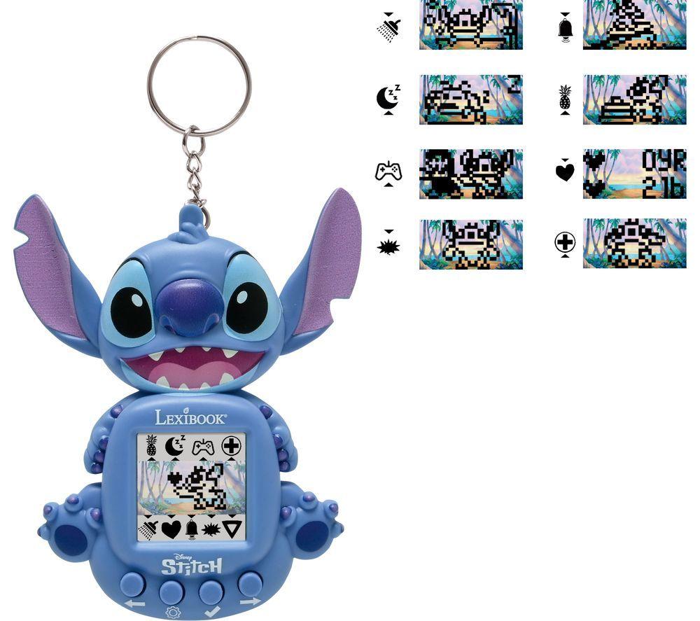 LEXIBOOK Disney Stitch My Best-E Console Keyring - Blue image number 2 of 4