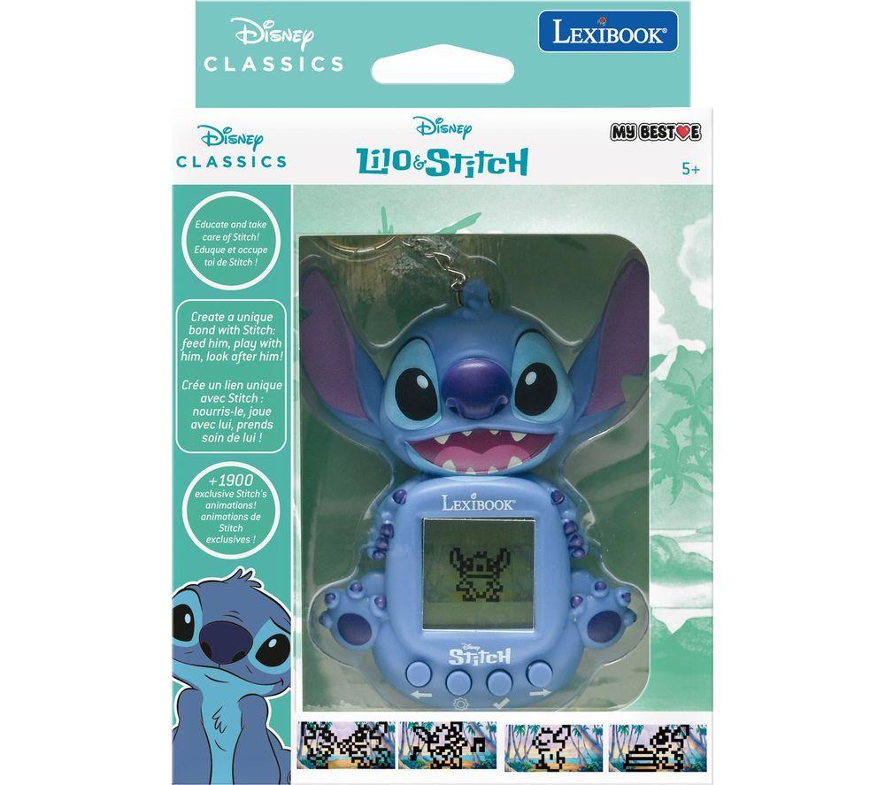 LEXIBOOK Disney Stitch My Best-E Console Keyring - Blue image number 4 of 4