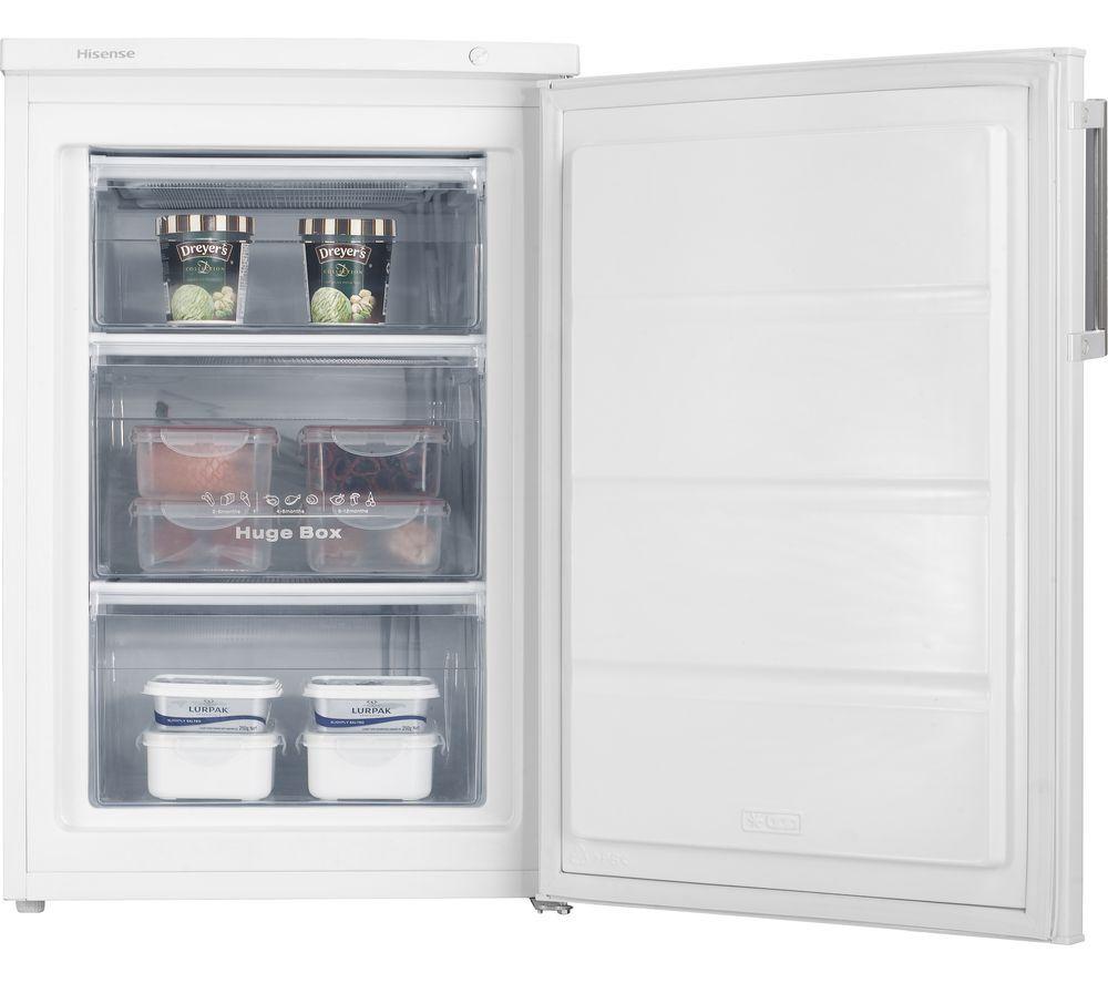 HISENSE FV105D4BW21 Undercounter Freezer - White image number 2 of 12