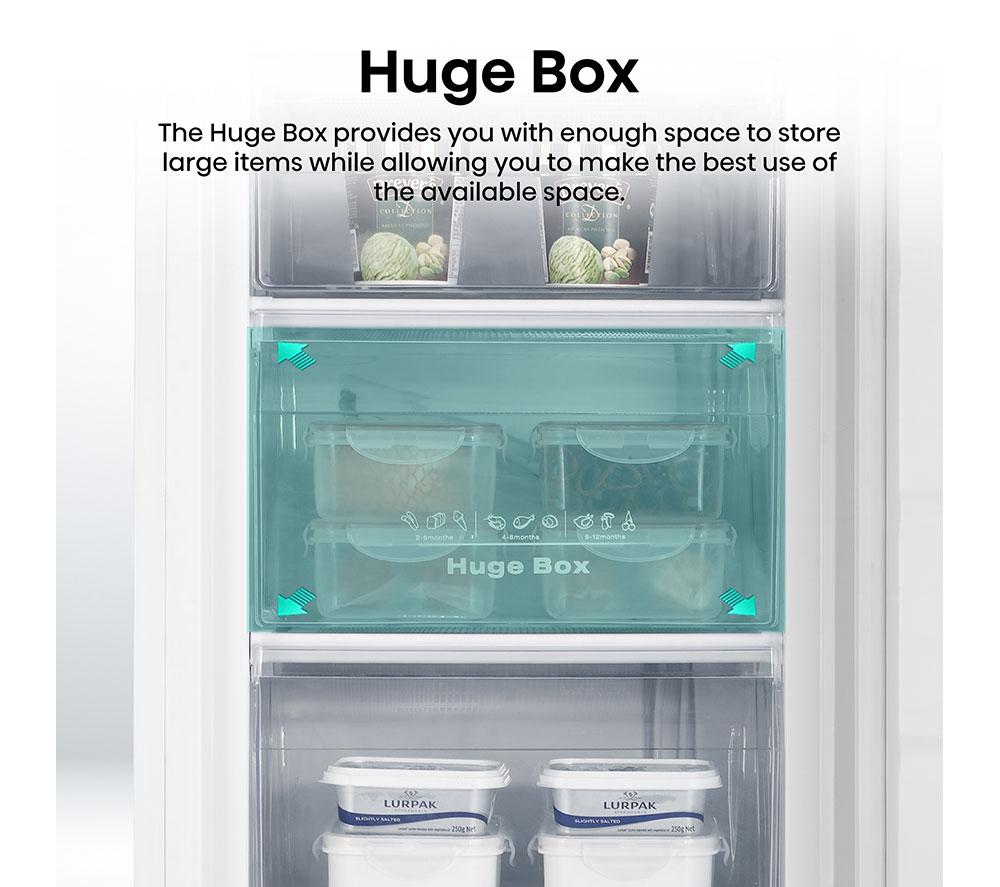 HISENSE FV105D4BW21 Undercounter Freezer - White image number 6 of 12