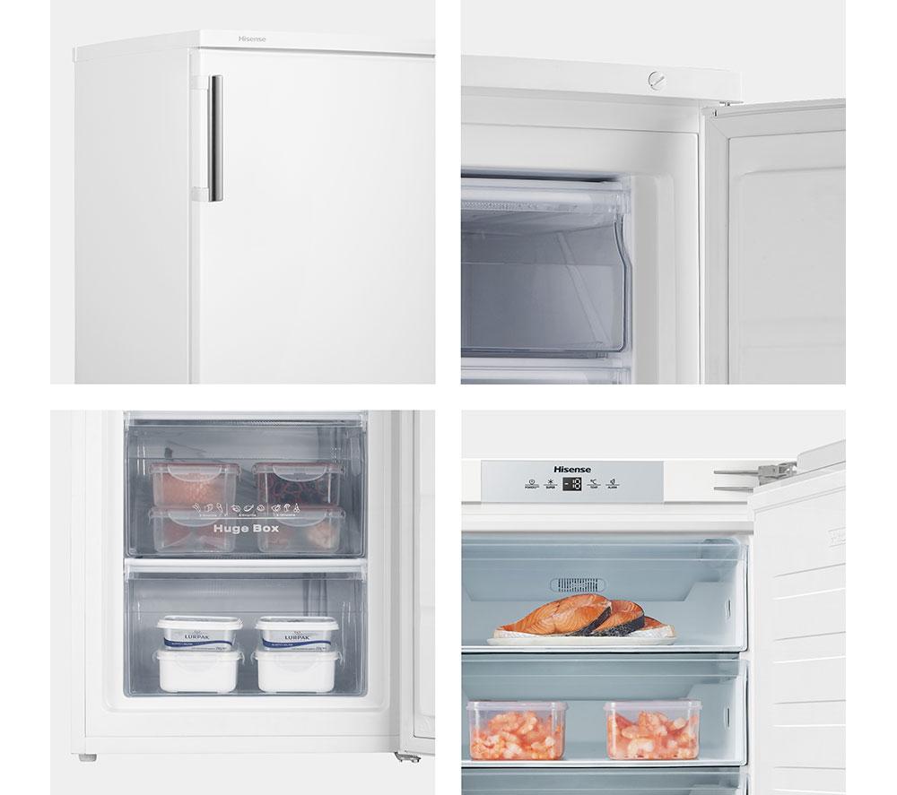 HISENSE FV105D4BW21 Undercounter Freezer - White image number 11 of 12