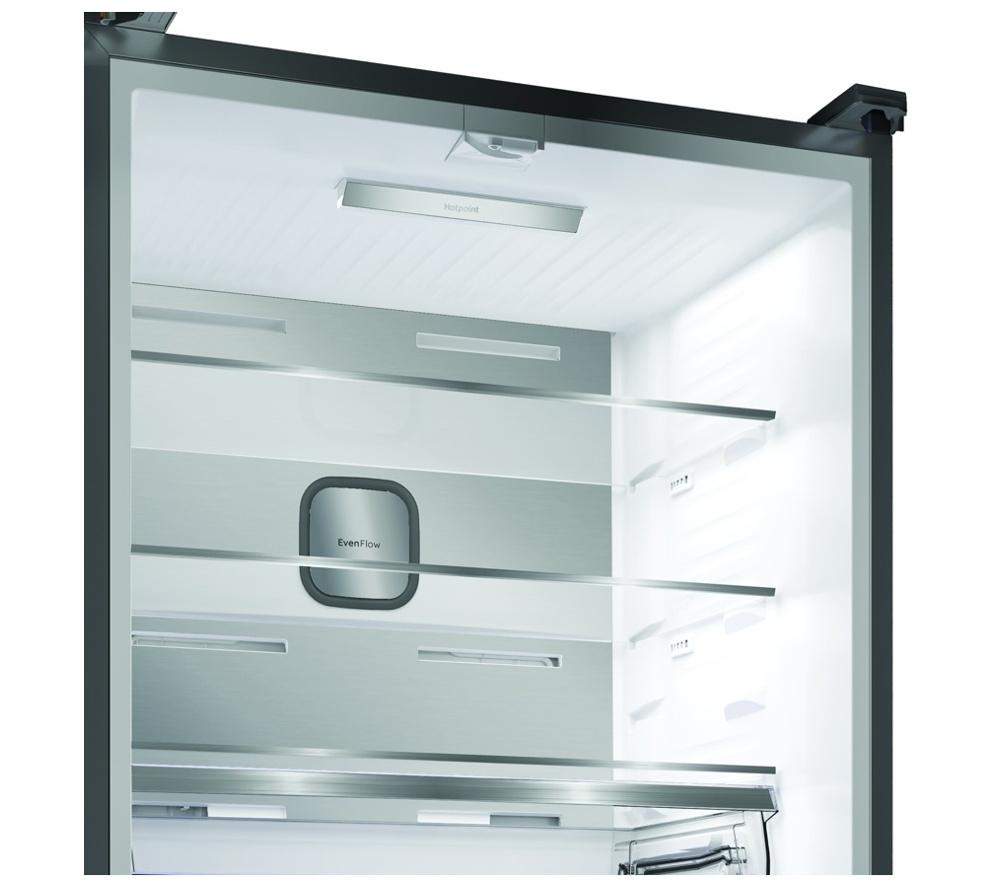 HOTPOINT VitalCare HPG2 6513 XK5E American-Style Fridge Freezer - Black image number 3 of 15