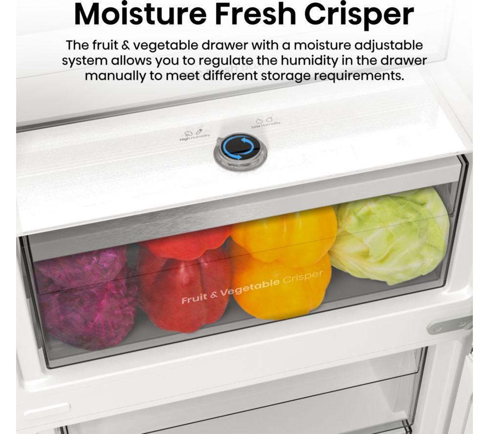 HISENSE Pureflat RB5P410SACCUK Smart 70/30 Fridge Freezer - Silver image number 9 of 18