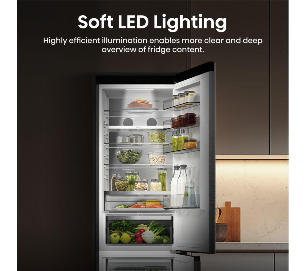 HISENSE Pureflat RB5P410SACCUK Smart 70/30 Fridge Freezer - Silver image number 11 of 18