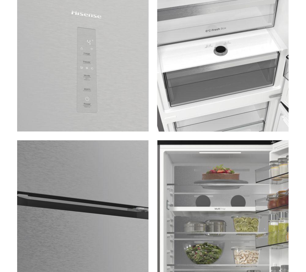 HISENSE Pureflat RB5P410SACCUK Smart 70/30 Fridge Freezer - Silver image number 15 of 18