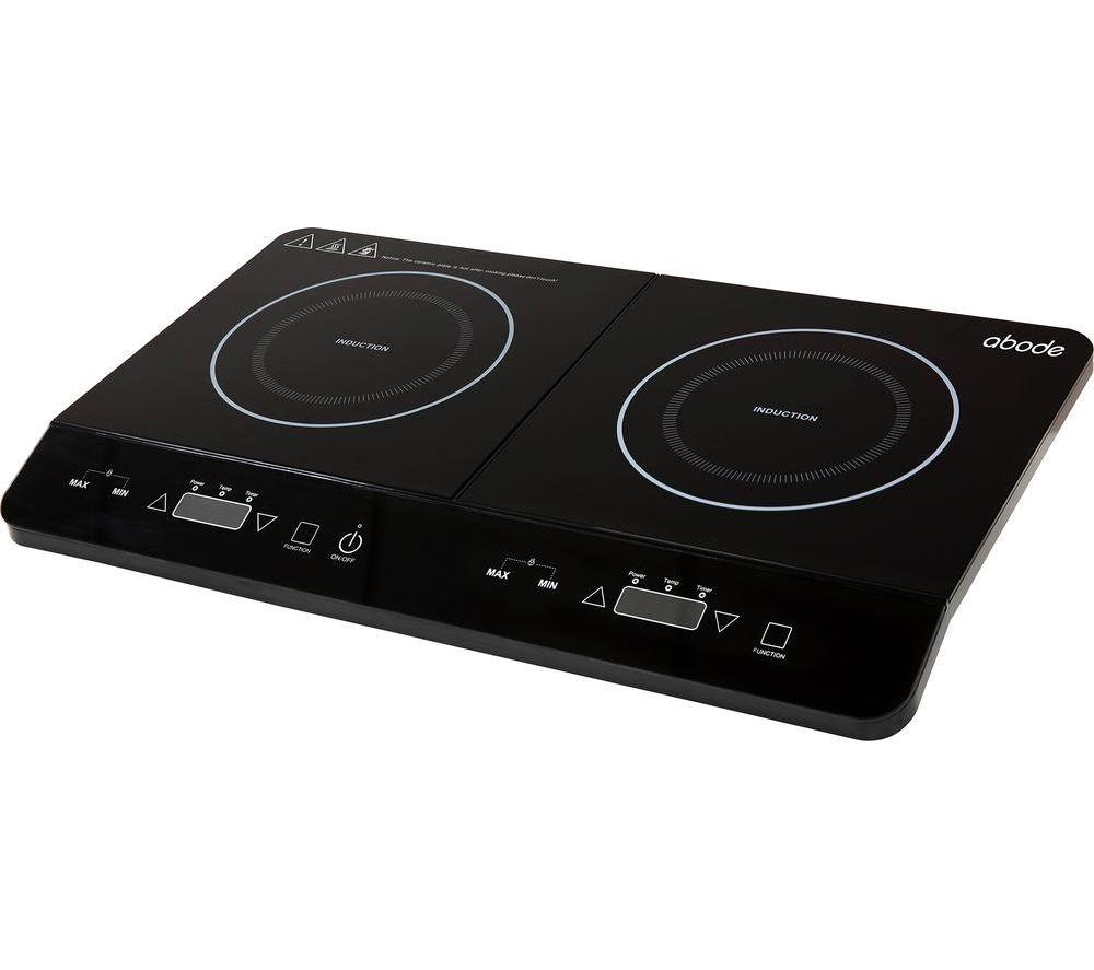 ABODE AINDH2003 Double Induction Hot Plate - Black image number 2 of 6