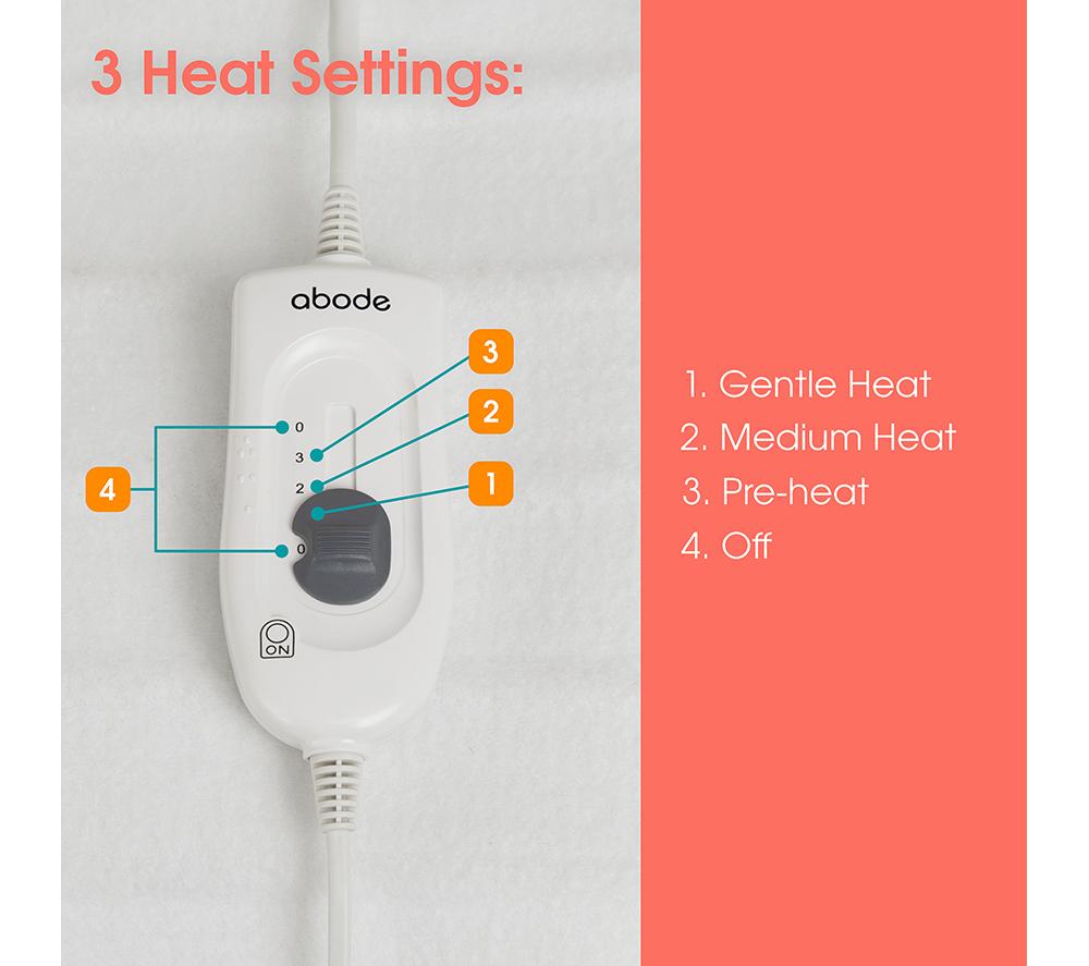 ABODE AESB1001 Electric Underblanket - Single image number 3 of 12