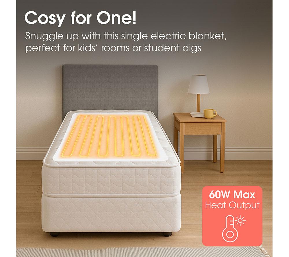 ABODE AESB1001 Electric Underblanket - Single image number 9 of 12