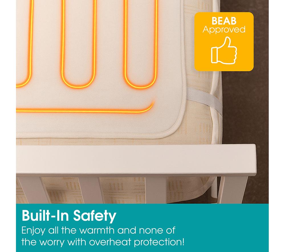 ABODE AESB1001 Electric Underblanket - Single image number 12 of 12