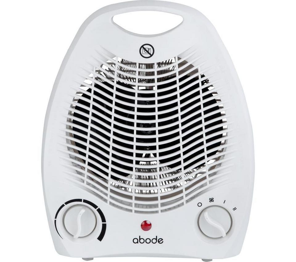 ABODE AFH1002 Hot & Cool Fan Heater - White