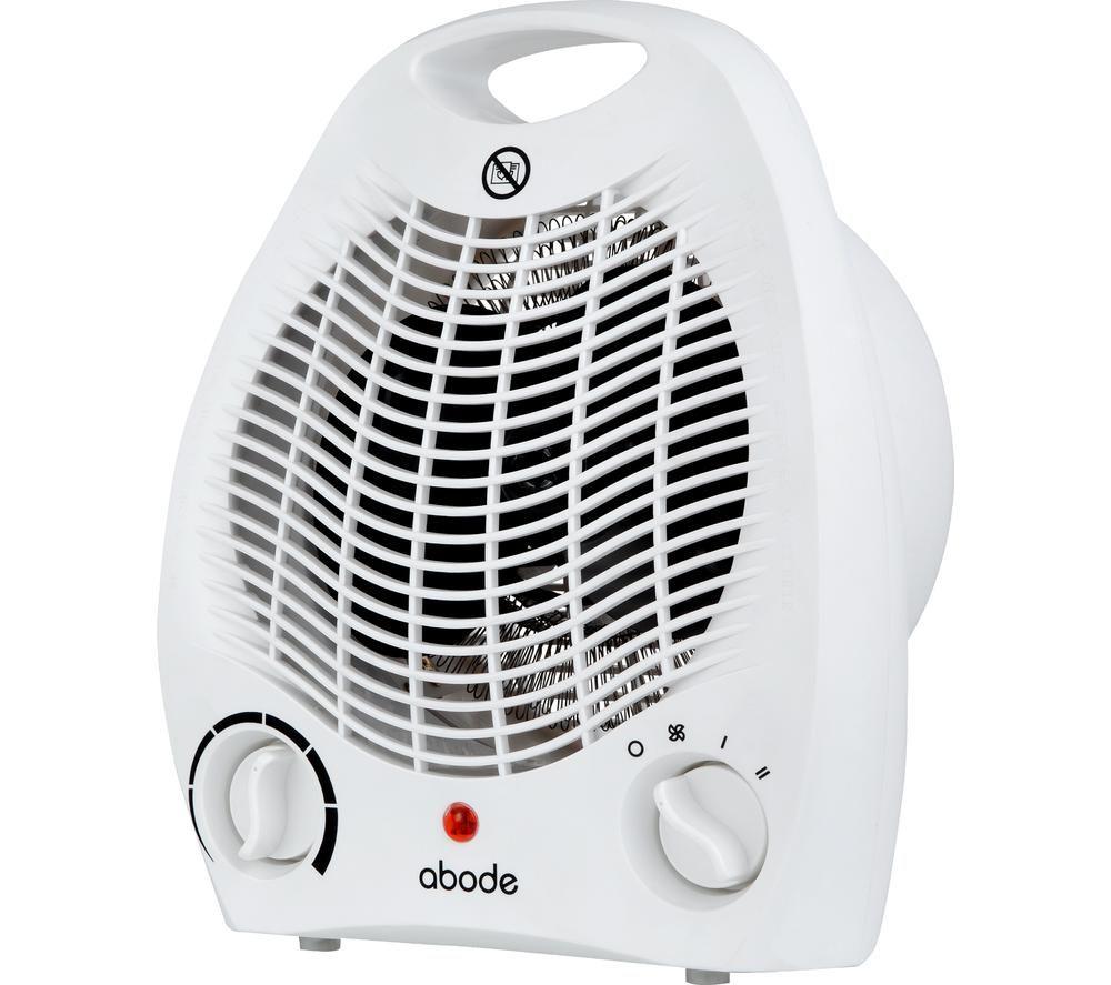 ABODE AFH1002 Hot & Cool Fan Heater - White image number 3 of 3