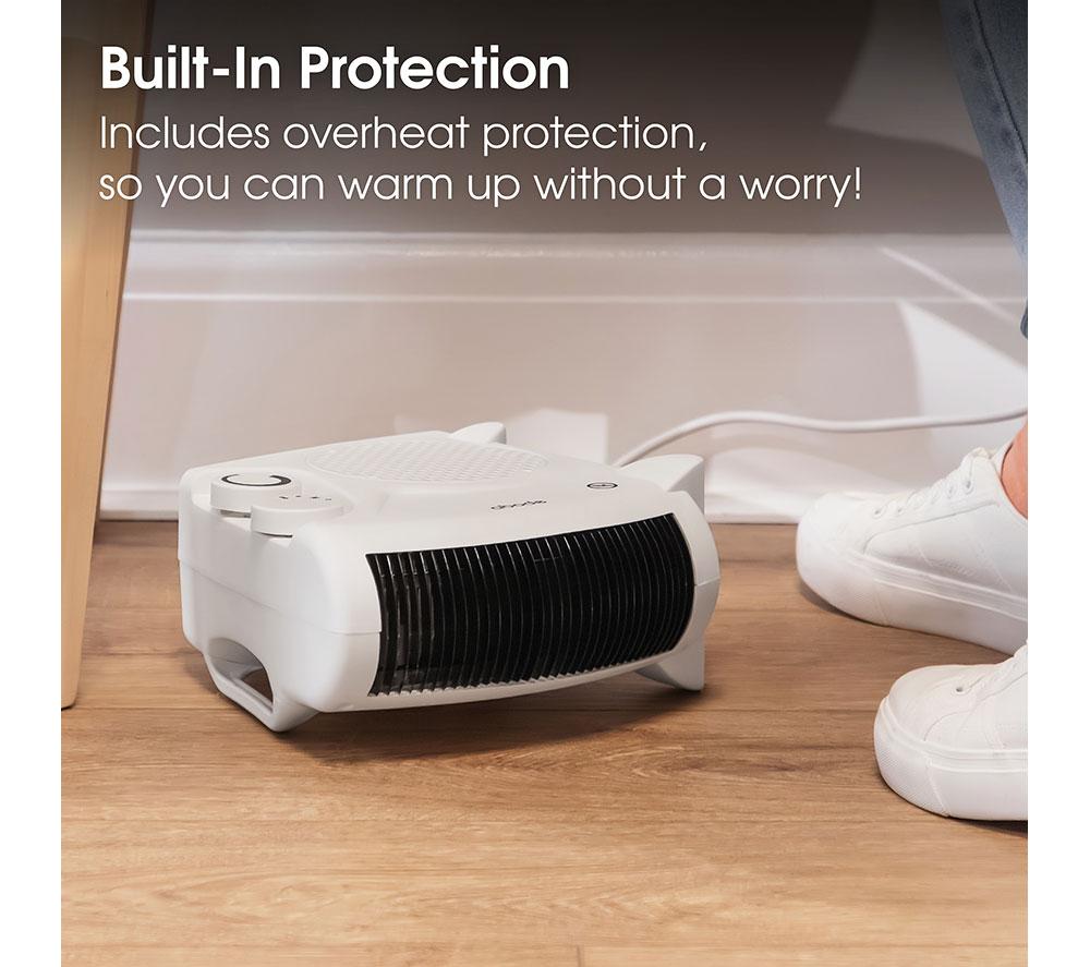 ABODE AFH1001 Hot & Cool Fan Heater - White image number 11 of 17