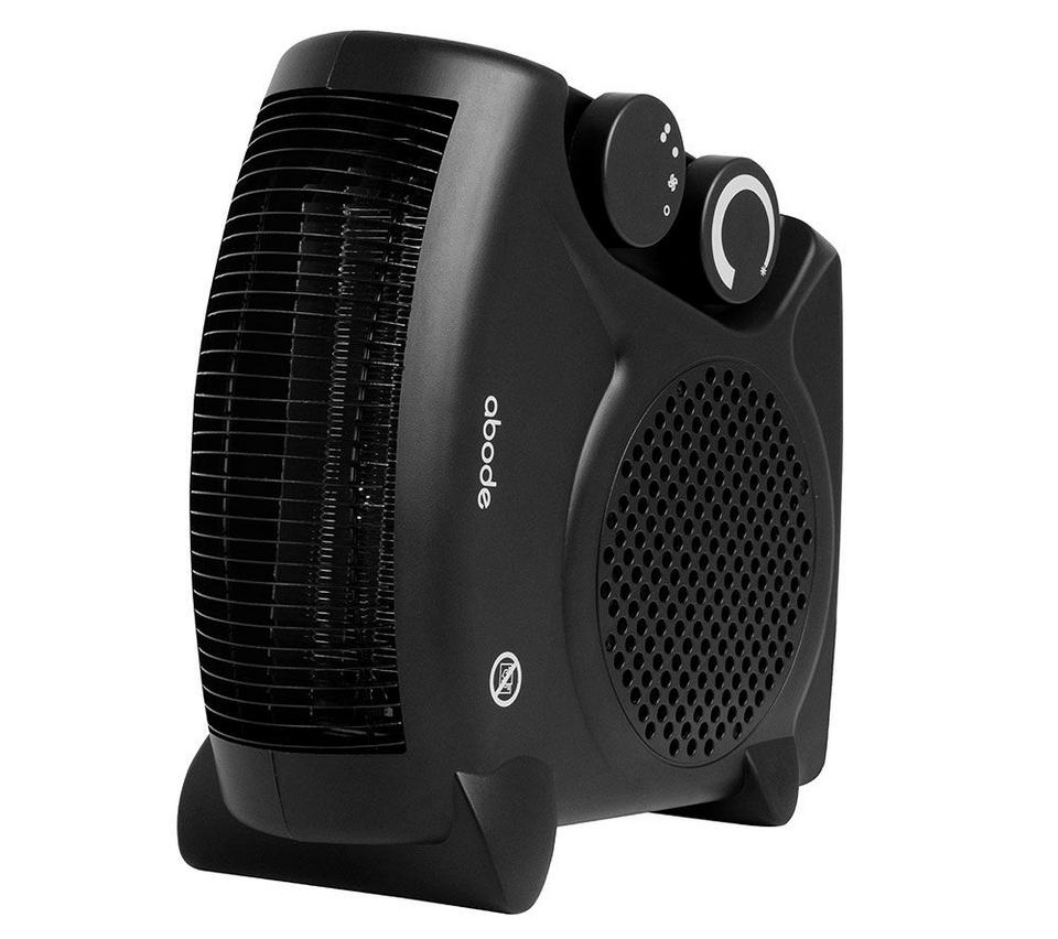ABODE AFH1001B Hot & Cool Fan Heater - Black