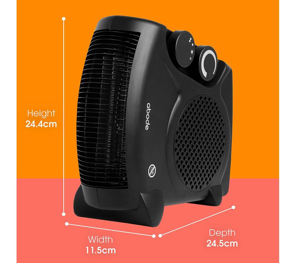 ABODE AFH1001B Hot & Cool Fan Heater - Black image number 23 of 25