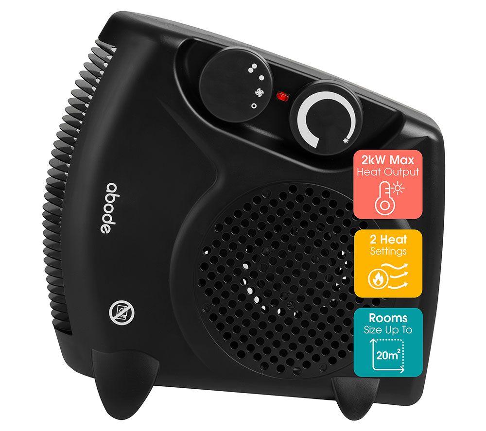 ABODE AFH1001B Hot & Cool Fan Heater - Black image number 24 of 25