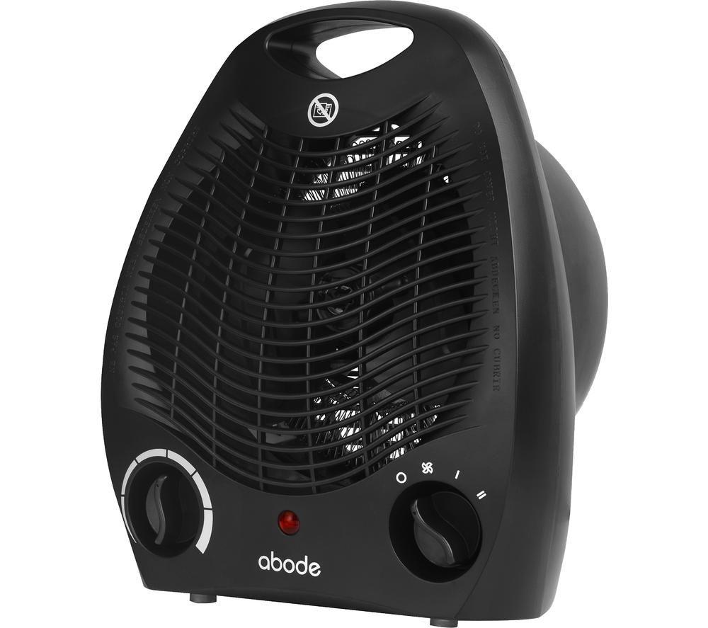 ABODE AFH1002B Hot & Cool Fan Heater - Black image number 3 of 3