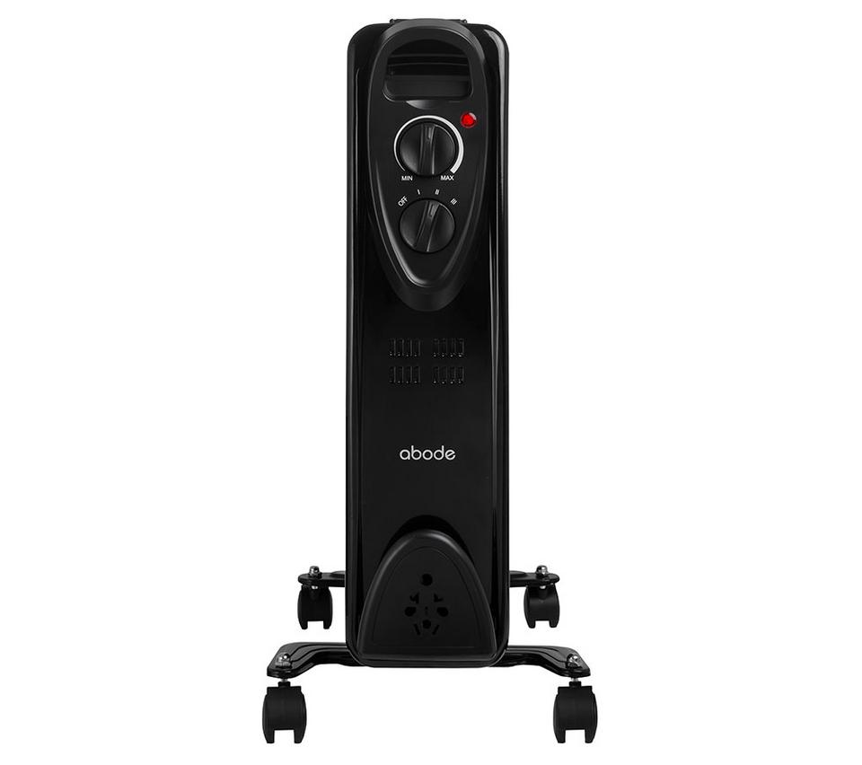 ABODE AOFR9003B Portable Oil-Filled Radiator - Black